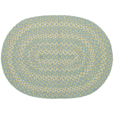 Cozy Cottage Braided Oval Cotton Rug 32